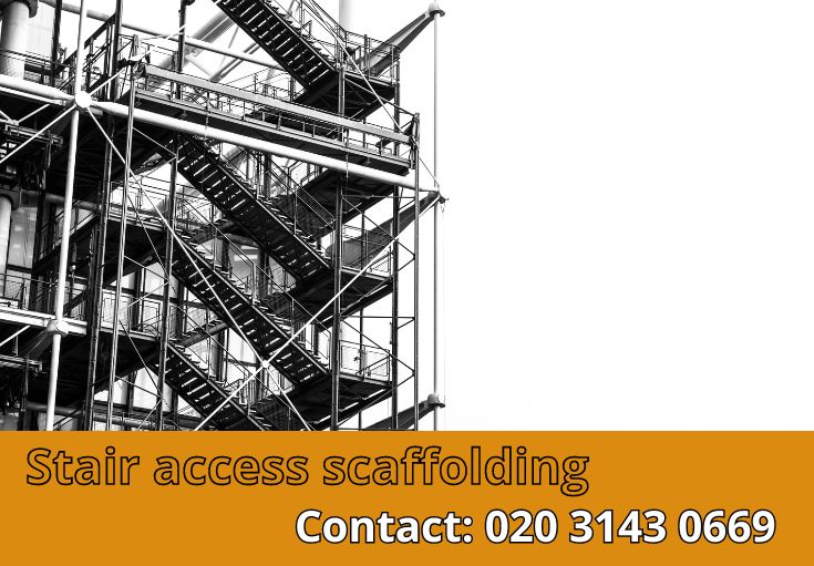 Stair Access Scaffolding Purley